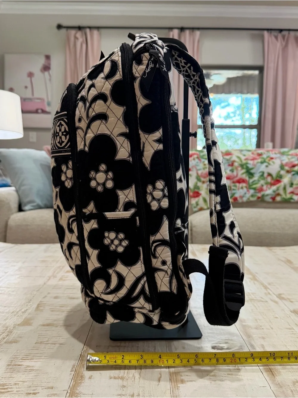 Vera Bradley Backpack Campus Tech Laptop Night and Day Retired Bag